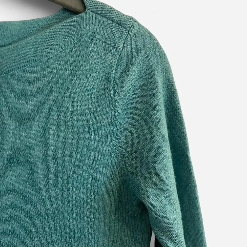 THE LIMITED Merino Wool Blend Boatneck Sweater